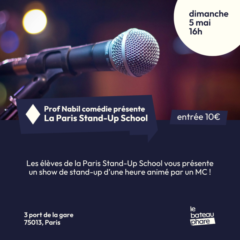 Prof Nabil comédie présente : La Paris Stand-Up School