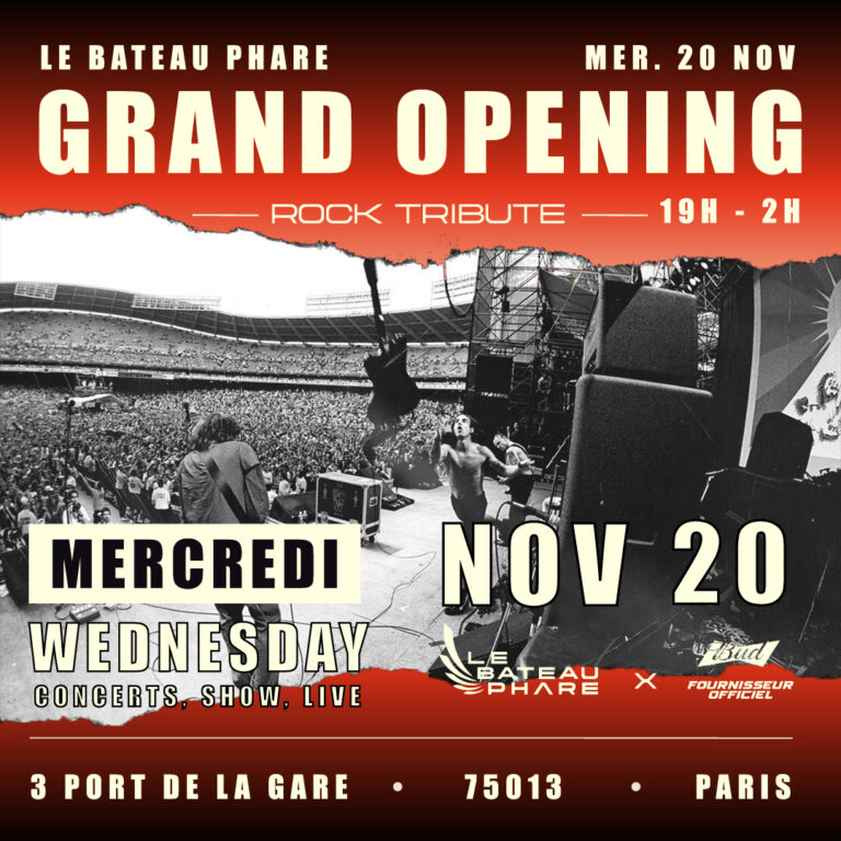 BATEAU PHARE GRAND OPENING