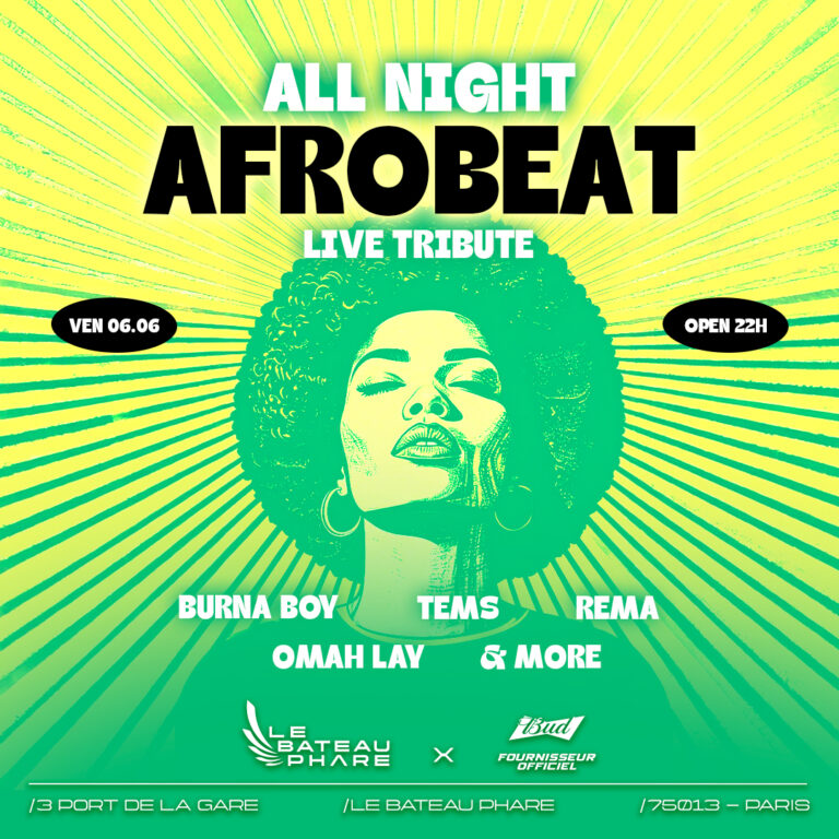 All Night Afrobeat "Live Tribute" #4