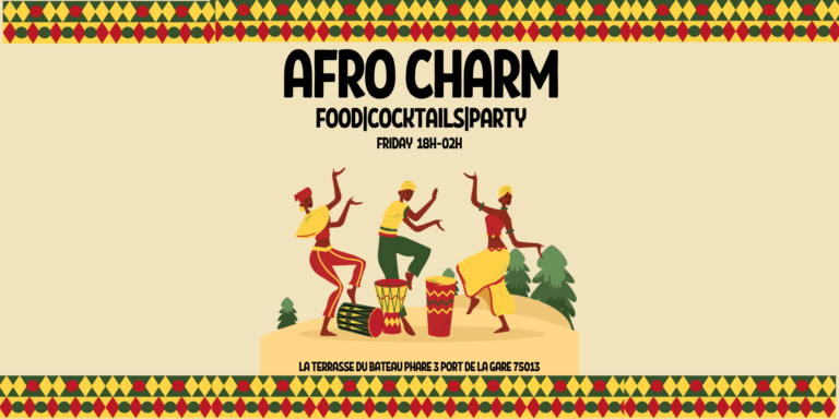 Afro Charm / Terrassa Party
