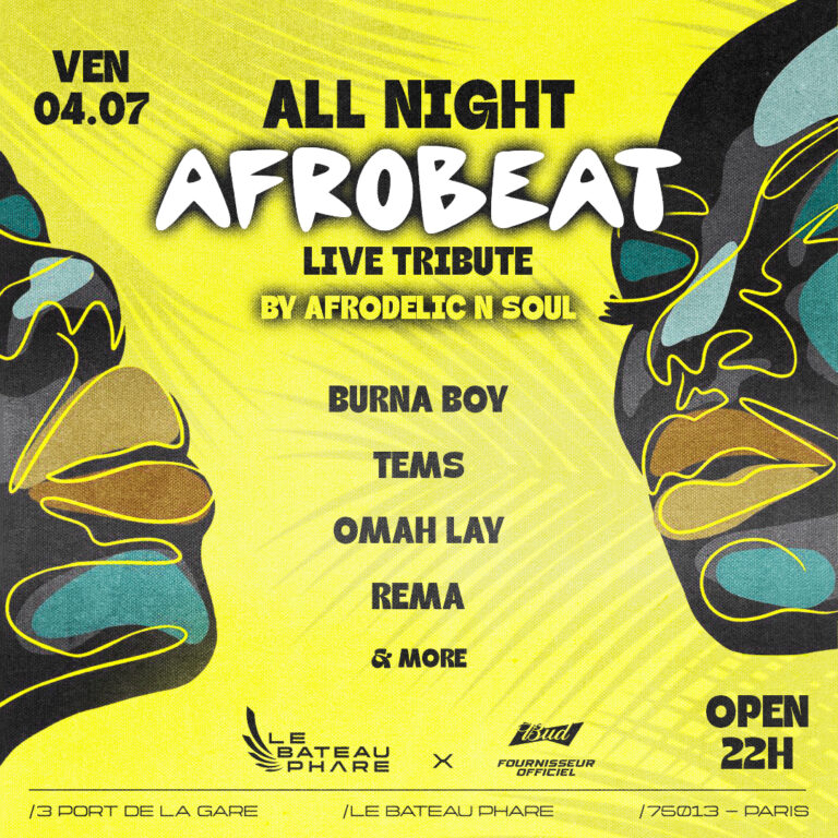 All Night Afrobeat " Live Tribute " #5