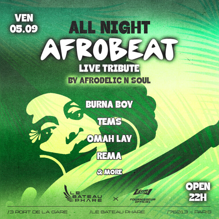 All Night Afrobeat " Live Tribute "