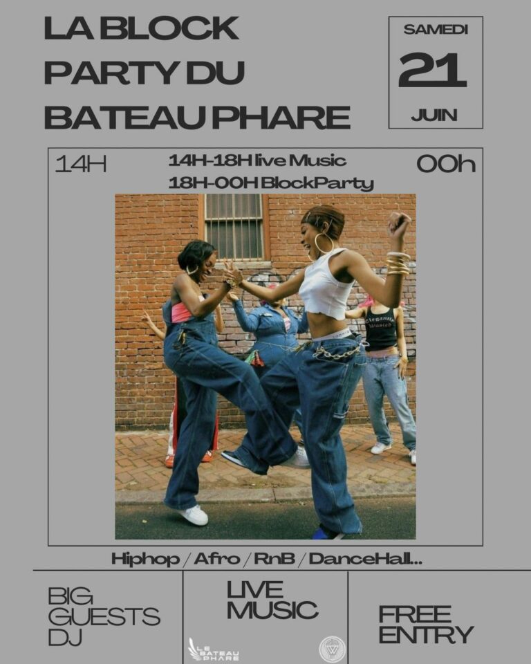 La Block Party Du Bateau Phare