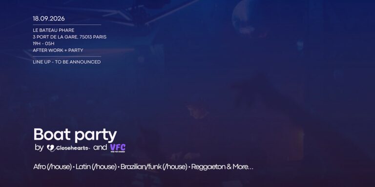 Boat Party (By Closehearts & Vfc)