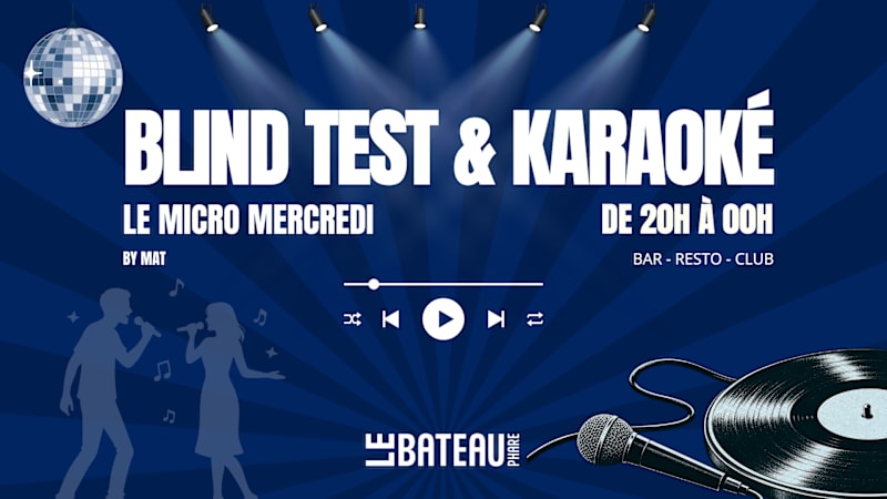 Micro Mercredi 💃🕺 Blind Test & Karaoke 🎤